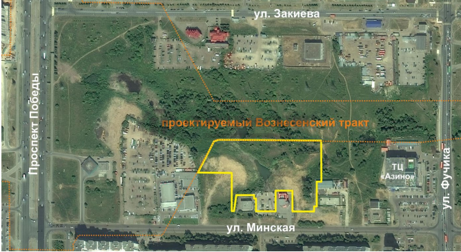 Продажа / Коммерческая / Land, Казань, Минская улица, 280 000 000 Земельный участок на улице Минская. Расположен рядом с автоцентром «Азино-авто» и торговым центром «Азино». Подъезд...