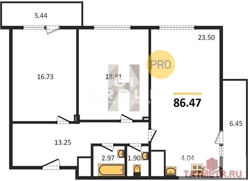 Продажа / Квартиры, Казань, улица Ахмета Галеева, 6 744 660 ЖК Green City находятся в центральной части Казани. Место тихое, зеленое и экзотическое. В двухстах метрах начинается... - 1