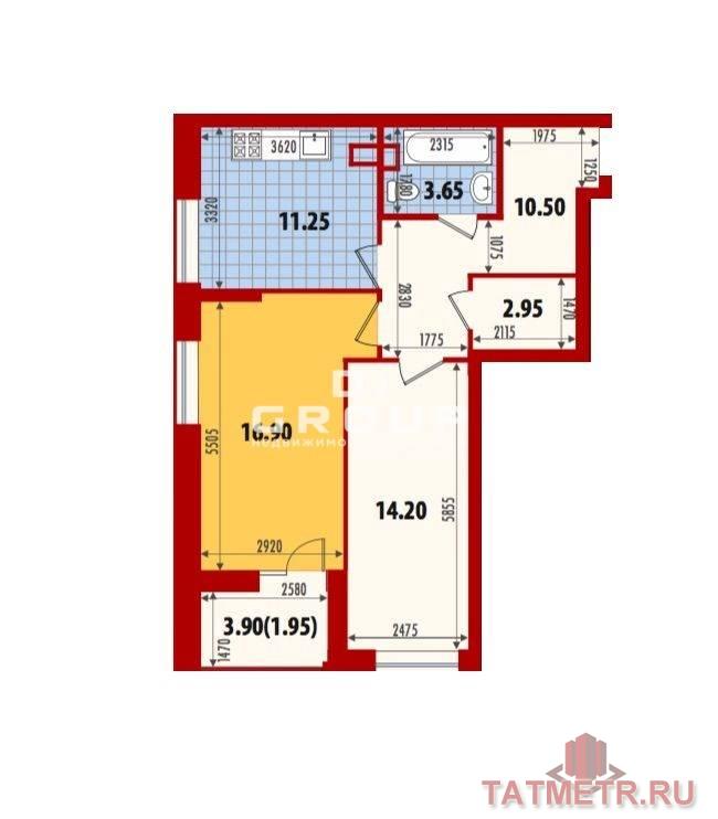 Продажа / Квартиры, Казань, улица Аметьевская Магистраль, 4 449 600 ЖК «Голливуд» новый молодежный жилой комплекс со встроенными административными помещениями и подземными парковками....