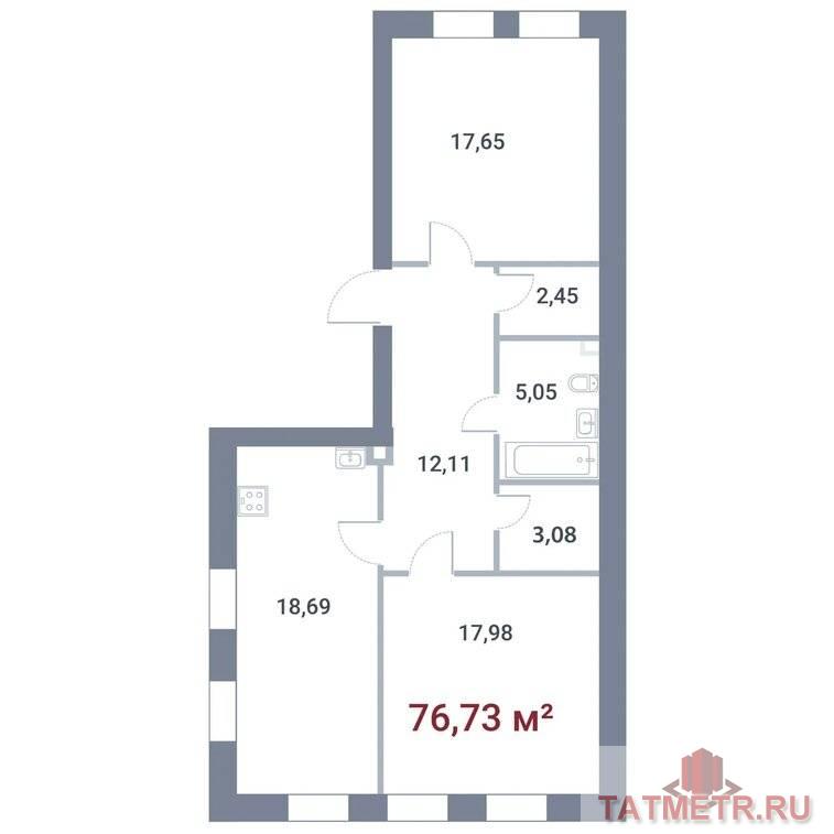 Продажа / Коммерческая / Free purpose, Казань, большая Красная улица, 14 962 350 Итальянский стиль способен покорить с первого взгляда. Апарт-квартал «Grande Rosso» — это пять резиденций построенных... - 2