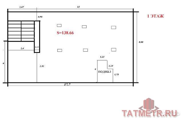 Сдается помещение свободного назначения 140 м² по улице Минская, дом 32/34.  Основные характеристики: — первая... - 4