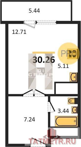 Продажа / Квартиры, Казань, улица Ахмета Галеева, 3 389 120 ЖК Green City находятся в центральной части Казани. Место тихое, зеленое и экзотическое. В двухстах метрах начинается... - 1