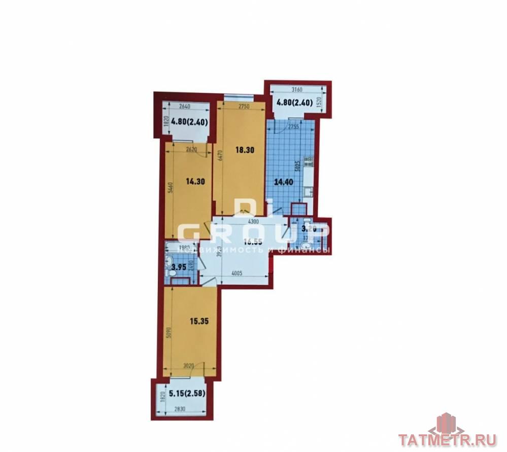 Продажа / Квартиры, Казань, улица Аметьевская Магистраль, 6 041 700 ЖК «Голливуд» новый молодежный жилой комплекс со встроенными административными помещениями и подземными парковками....