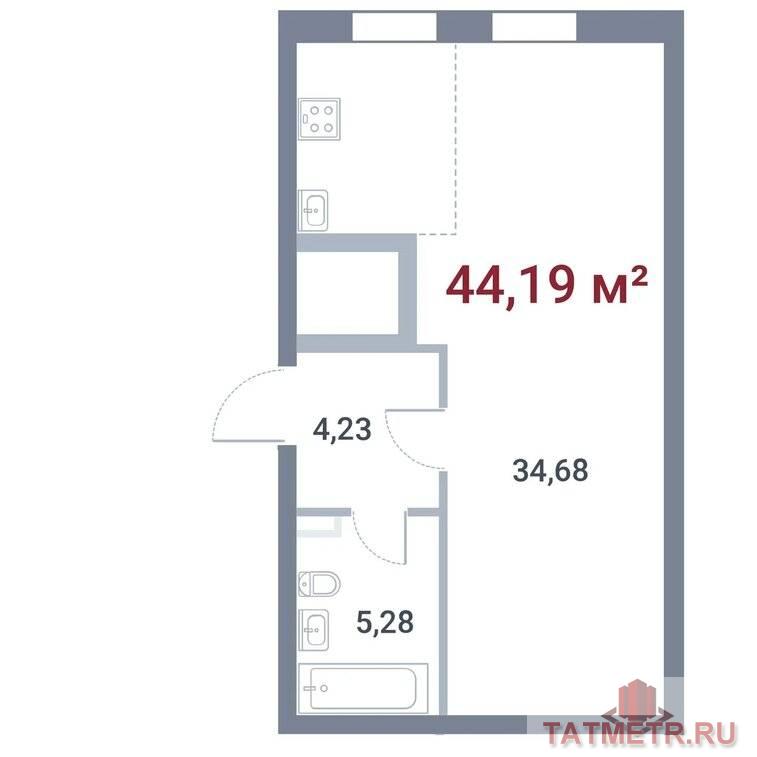 Продажа / Квартиры, Казань, большая Красная улица, 8 838 000 Итальянский стиль способен покорить с первого взгляда. Апарт-квартал «Grande Rosso» — это пять резиденций построенных... - 2