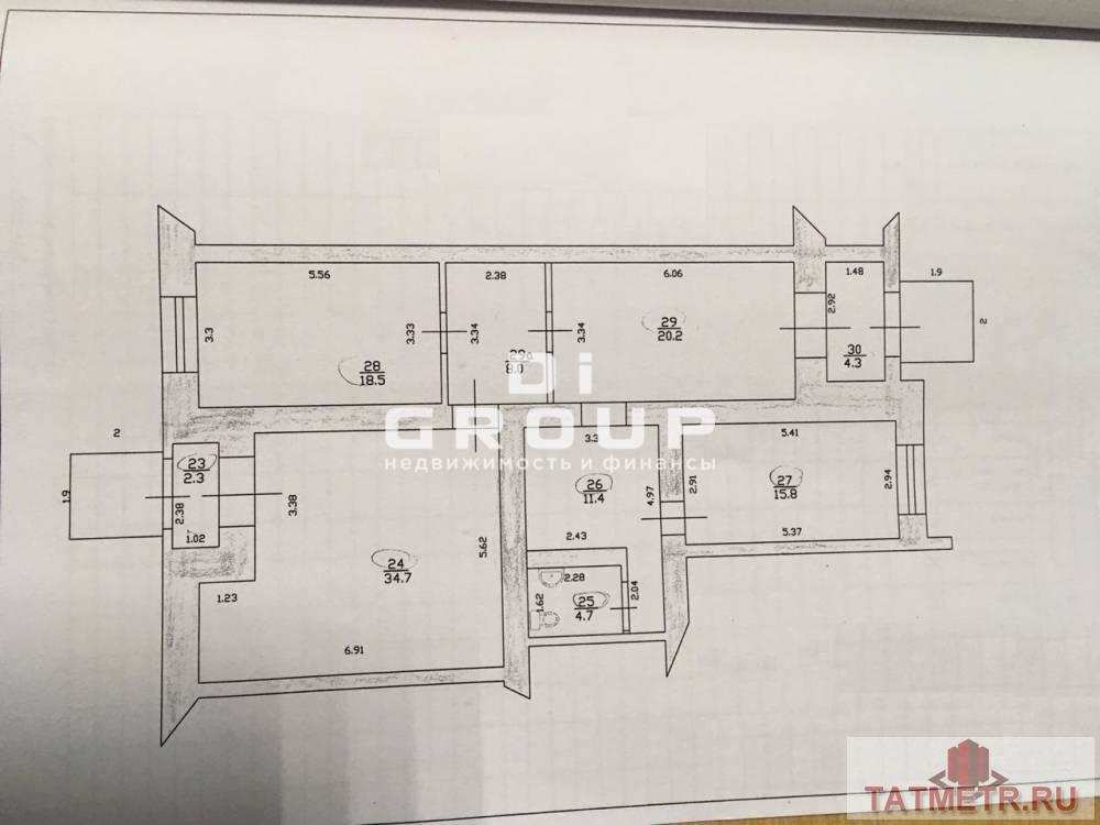 Продается помещение свободного назначения по адресу г. Казань, ул.Сулеймановой д 3, общей площадью 120 кв.м.... - 6