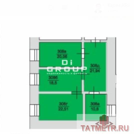 Коммерческая / Аренда / Офисы, Казань, улица Журналистов, 75 600 Сдается блок-офис 126кв.м. Особенности: — офисное помещение; — высота потолков 3,5м; — есть большая парковка для... - 3