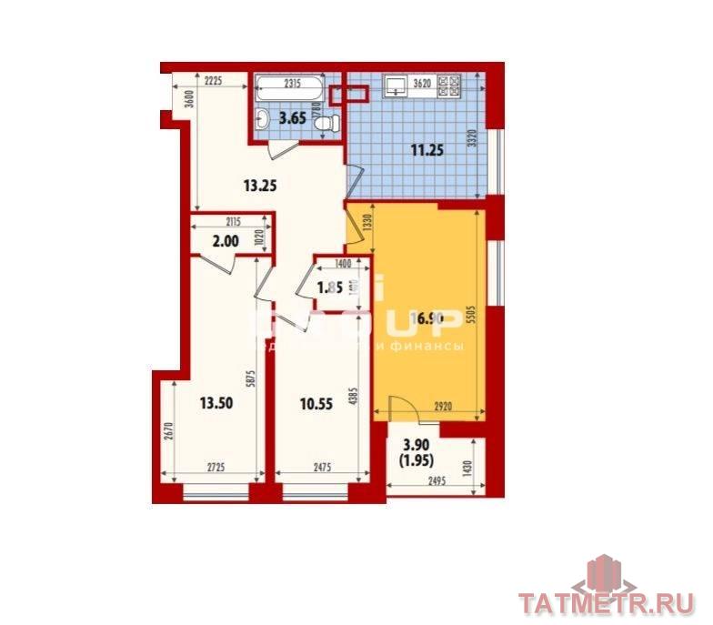 Продажа / Квартиры, Казань, улица Аметьевская Магистраль, 5 327 000 ЖК «Голливуд» новый молодежный жилой комплекс со встроенными административными помещениями и подземными парковками....