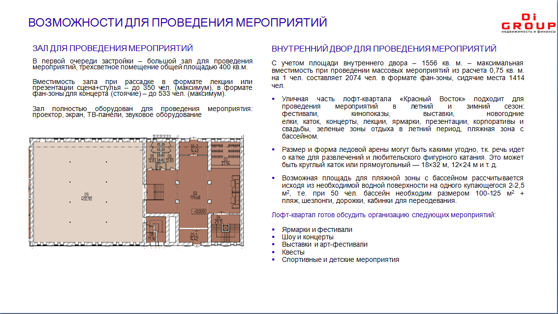 ИСТОРИЧЕСКИЙ LOFT-КВАРТАЛ ДЛЯ ЖИЗНИ И  РАБОТЫ В САМОМ ЦЕНТРЕ КАЗАНИ  КЛЮЧЕВЫЕ ФАКТЫ ОБ ОБЪЕКТЕ  Реконструкция... - 7