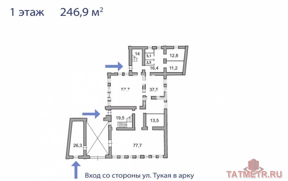 Продажа / Коммерческая / Free purpose, Казань, улица Габдуллы Тукая, 95 000 000 Трехэтажный особняк ХIX века после капитальной реконструкции в историческом центре города Казани в центральной части... - 3