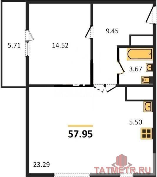 Продажа / Квартиры, Казань, улица Ахмета Галеева, 5 968 850 ЖК Green City находятся в центральной части Казани. Место тихое, зеленое и экзотическое. В двухстах метрах начинается... - 1