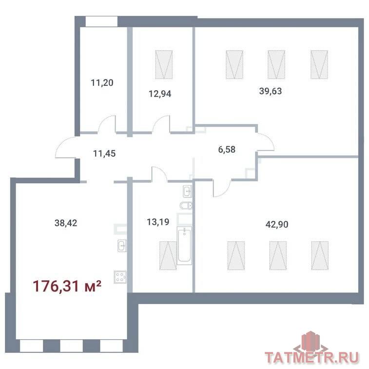 Продажа / Коммерческая / Free purpose, Казань, большая Красная улица, 23 971 107 Итальянский стиль способен покорить с первого взгляда. Апарт-квартал «Grande Rosso» — это пять резиденций построенных... - 2
