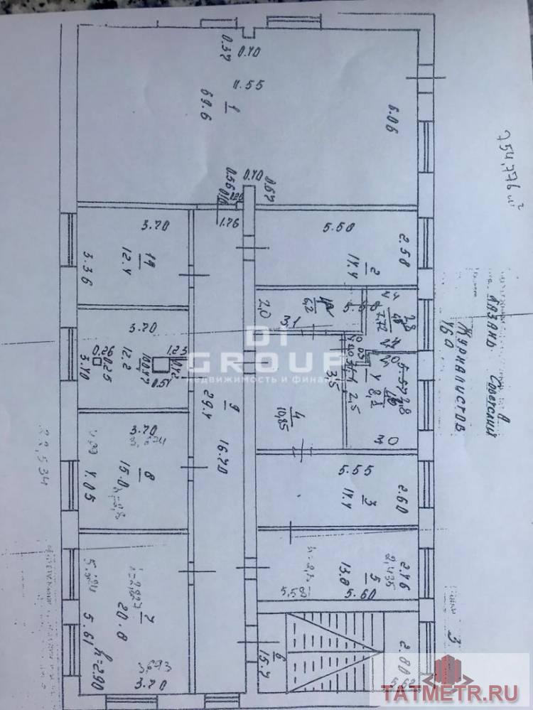 Аренда / Коммерческая / Office, Казань, улица Журналистов, 10 500 Сдаются офисные помещения по адресу: ул. Журналистов 46А. Кабинетная нарезка площадью от 13 до 70 м2, Помещения... - 15