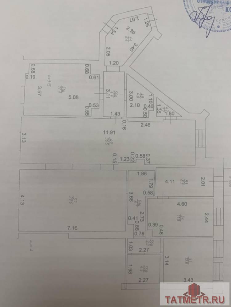 Сдается помещение свободного назначения 229 м² на улице Фатыха Амирхана 69а. Основные характеристики: — Первая линия... - 12