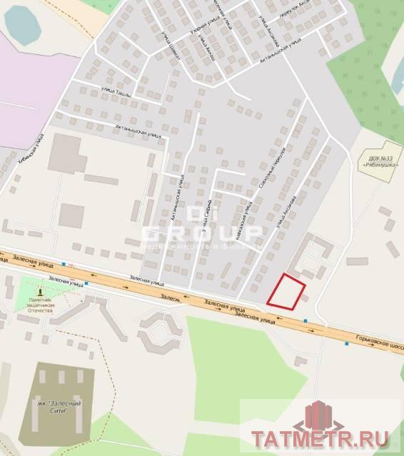 Продажа / Коммерческая / Land, Казань, Залесная улица, 49 000 000 Продается земельный участок в Кировский районе Казани, пос. Залесный, на первой линии оживленной магистрали... - 1