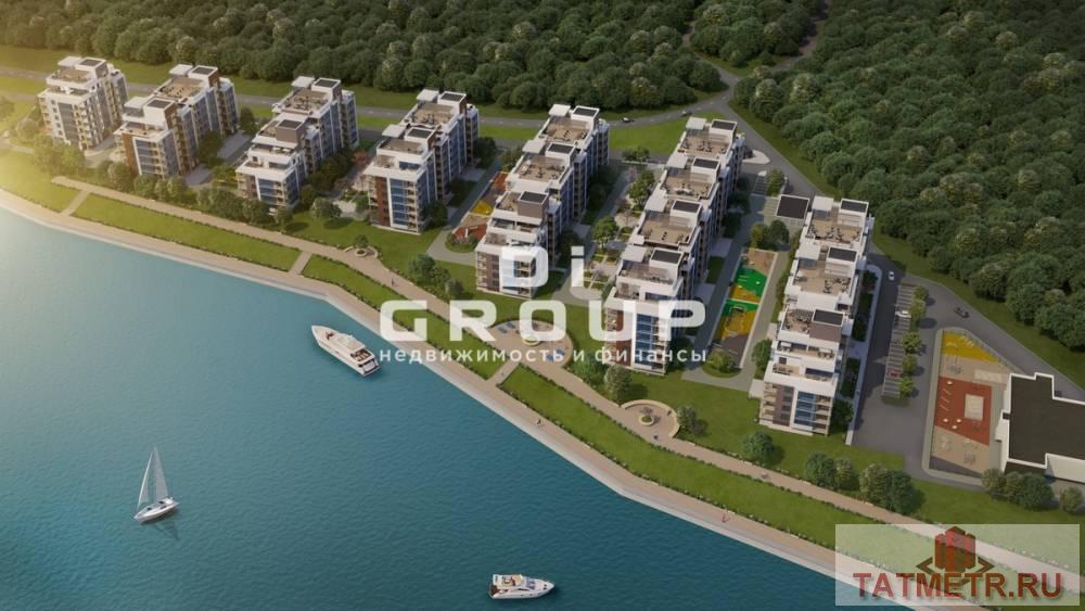 Продажа / Квартиры, Казань, 7 137 266 Продается 1-комнатная квартира, в строящемся доме, срок сдачи: II-кв. 2021, Плюсы района: -удобная транспортная... - 1