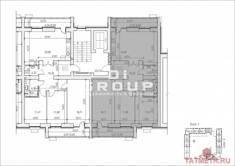 Продажа / Квартиры, Казань, улица Николая Ершова, 10 200 000 Жилой комплекс ART City в центре Казани. Проект состоит из 17 домов. На территории реализована комфортная среда для... - 2