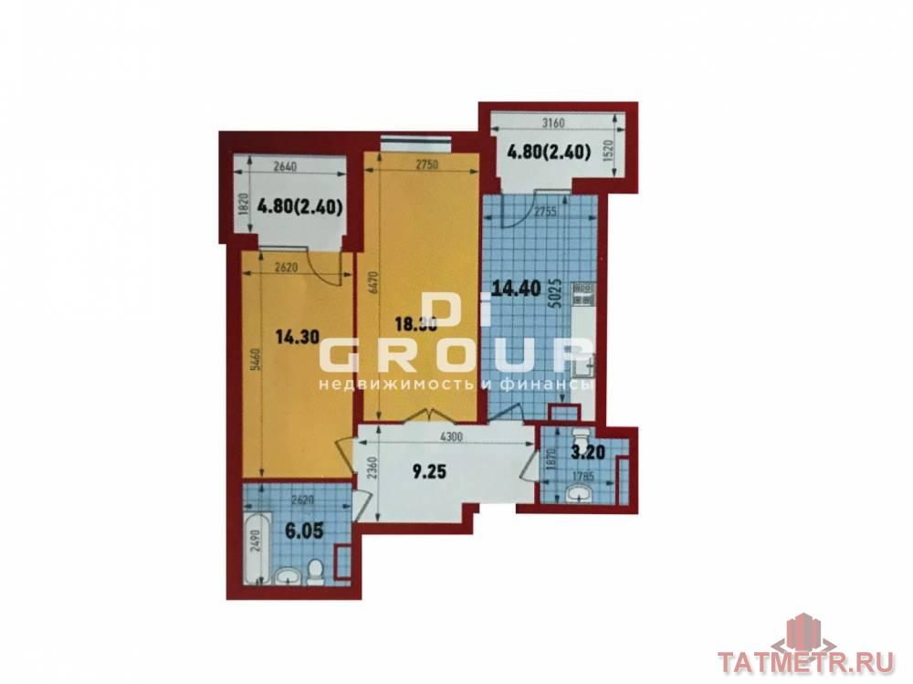 Продажа / Квартиры, Казань, улица Аметьевская Магистраль, 4 814 400 ЖК «Голливуд» новый молодежный жилой комплекс со встроенными административными помещениями и подземными парковками....