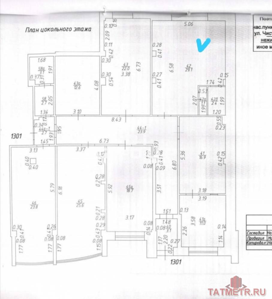 Сдается под офис/магазин 44 кв.м. по ул.Чистопольская 26/5 Основные характеристики: — помещение находиться в жилом... - 1