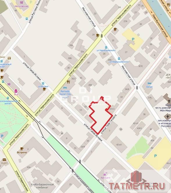 Продажа / Коммерческая / Land, Казань, улица Тази Гиззата, 90 000 000 Продается земельный участок на пересечении улиц Тази Гизата и Гаяза Исхаки Центр деловой активности города, большое... - 1