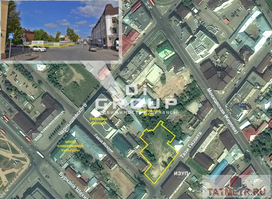Продажа / Коммерческая / Land, Казань, улица Тази Гиззата, 90 000 000 Продается земельный участок на пересечении улиц Тази Гизата и Гаяза Исхаки Центр деловой активности города, большое... - 3