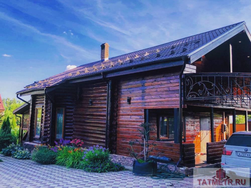 Продажа / Дома и коттеджи, деревня Макаровка, 10 499 000 Продаю двухэтажный дом из качественного оцилиндрованного бревна в Высокогорском Семиозерском сельском поселение,СНТ...