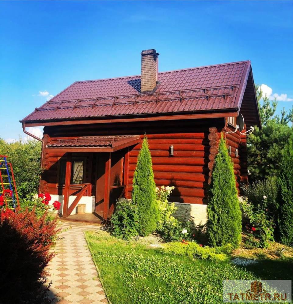 Продажа / Дома и коттеджи, деревня Макаровка, 10 499 000 Продаю двухэтажный дом из качественного оцилиндрованного бревна в Высокогорском Семиозерском сельском поселение,СНТ... - 1