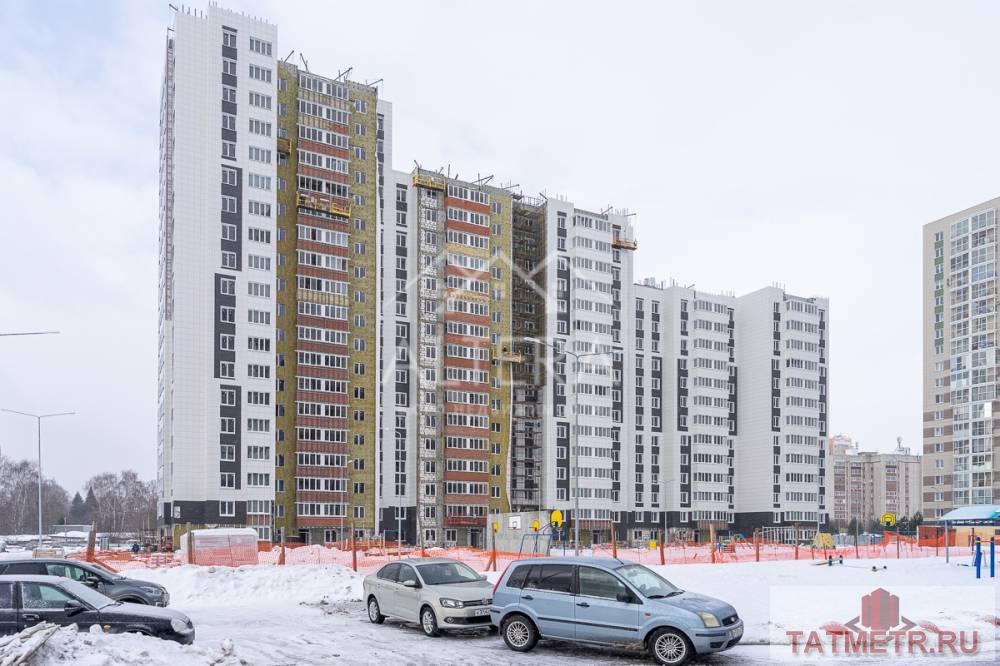 Продажа / Квартиры, Казань, 1.4, 3 390 000 Продается однокомнатная квартира в жилом комплексе «Залесный Сити». СРОК СДАЧИ ДОМА -1 квартал 2021 года! Застройщик... - 1