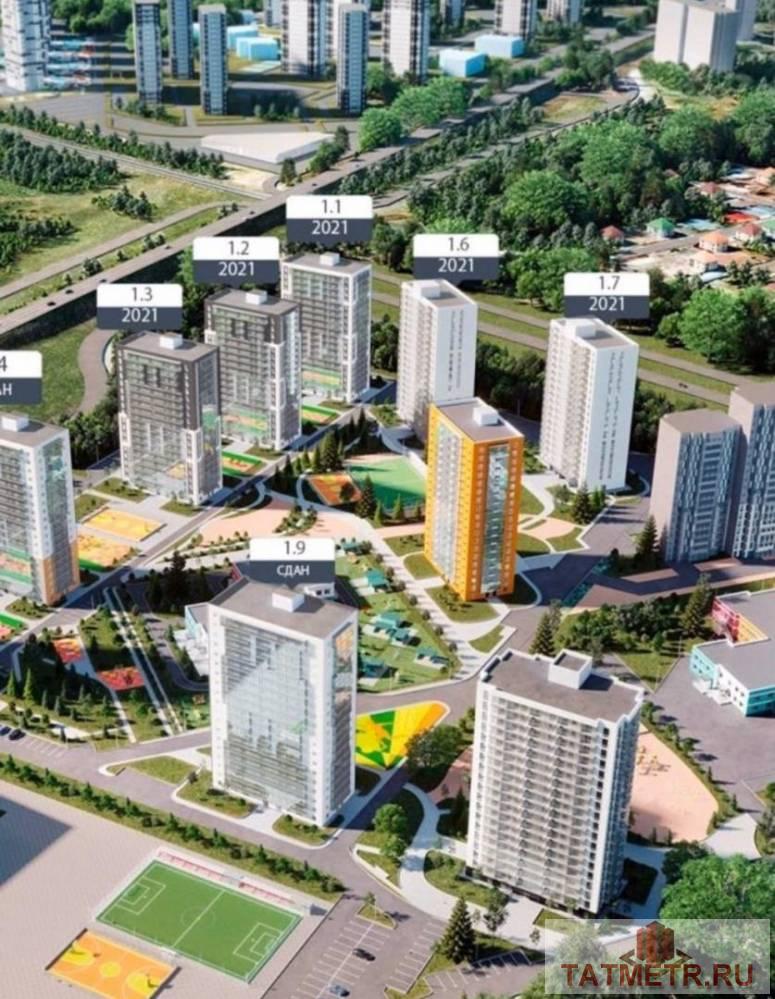 Продажа / Квартиры, Казань, Детский проезд, 3 400 000 Продается 1-комнатная квартира в ЖК Станция Спортивная (ЖК Станция Юбилейная) Важно: ⁃ Юридически чистая... - 1