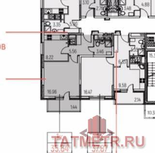 Продажа / Квартиры, Казань, Детский проезд, 3 400 000 Продается 1-комнатная квартира в ЖК Станция Спортивная (ЖК Станция Юбилейная) Важно: ⁃ Юридически чистая... - 3