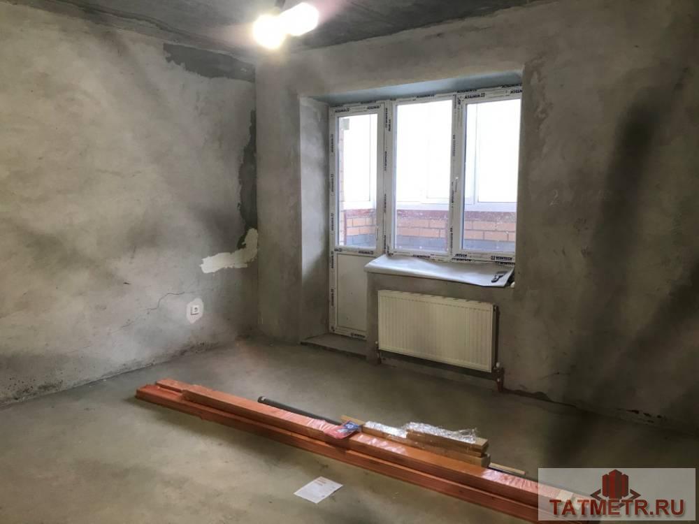 Продается однокомнатная квартира с ИНДИВИДУАЛЬНЫМ ОТОПЛЕНИЕМ в г. Зеленодольск. Квартира в черновой отделке.... - 2