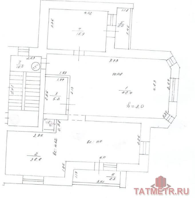 Коммерческая / Аренда / Офисы, Казань, Горьковское шоссе, 160 000 Предлагается к аренде офис . Характеристики: — отдельно стоящее здание; — доступ 24 часа; — большая свободная... - 6