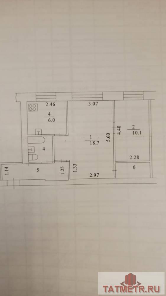 Продажа / Квартиры, Казань, Заслонова улица, 4 260 000 Продается 2-комн. квартира, площадью 45 м2 в 8 мин. пешком от м.Суконная слобода, район города - Вахитовский. Жилая... - 2