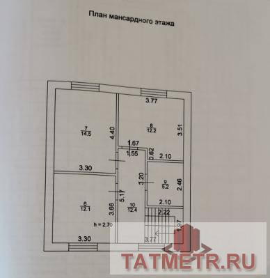 Продажа / Дома и коттеджи, село Гильдеево, Верхняя, 4 300 000 Продается загородный дом 124 м2 на участке 5 сот. Дом из кирпича. Расположение: село Гильдеево. Двухэтажный дом, без... - 19