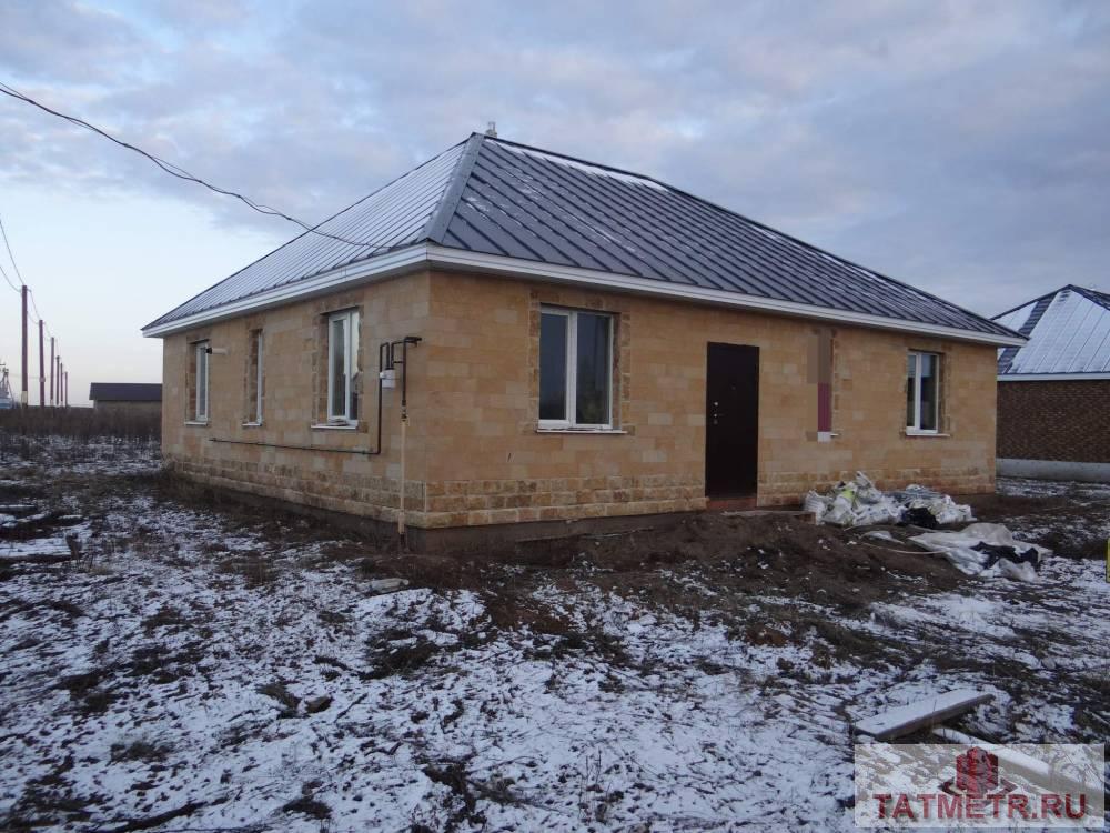 Продается загородный дом 113.8 м2 на участке 7 сот. Дом из кирпича. Расположение: деревня Травкино. Одноэтажный дом,... - 2