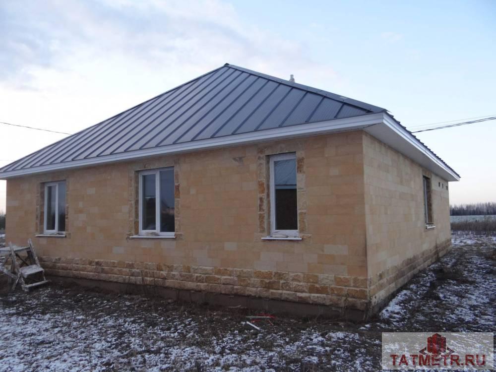 Продается загородный дом 113.8 м2 на участке 7 сот. Дом из кирпича. Расположение: деревня Травкино. Одноэтажный дом,... - 7