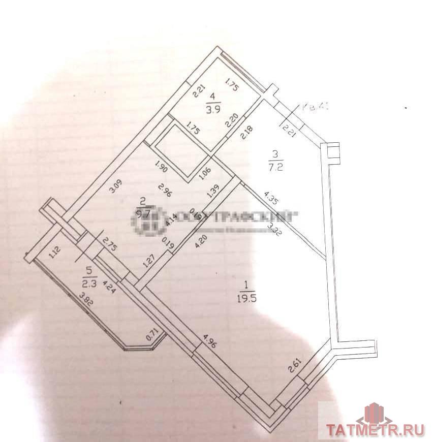 Продаю однокомнатную в новом доме по ул.Гвардейская. Дом монолитный, сдан в 2017 году. Квартира светлая и уютная, с... - 16