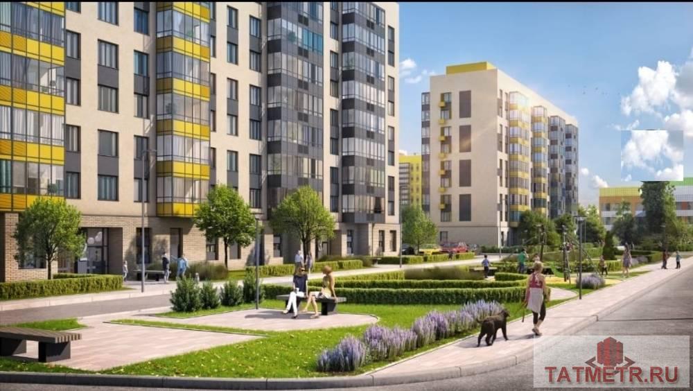 Продажа / Квартиры, Казань, Натана Рахлина, 4 299 000 Продается 2-комн. квартира, площадью 47.07 м2 в монолитной новостройке в 17 мин. транспортом от м.Горки, район города... - 18