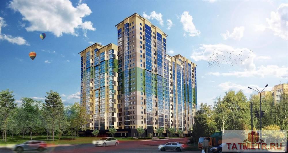 Продажа / Квартиры, Казань, Братьев Касимовых, 6 497 000 Продается 2-комн. квартира, площадью 60 м2 в монолитной новостройке в 8 мин. пешком от м.Горки, район города -... - 4