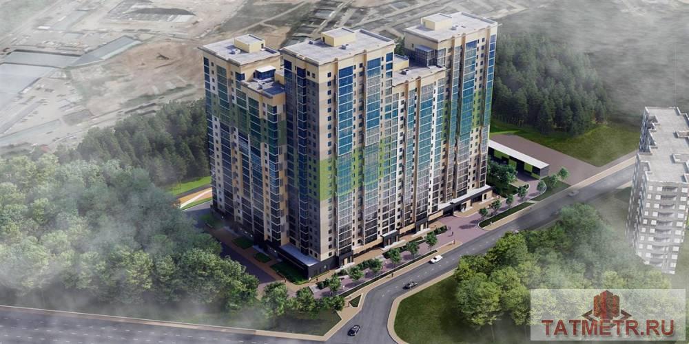 Продажа / Квартиры, Казань, Братьев Касимовых, 6 497 000 Продается 2-комн. квартира, площадью 60 м2 в монолитной новостройке в 8 мин. пешком от м.Горки, район города -... - 8