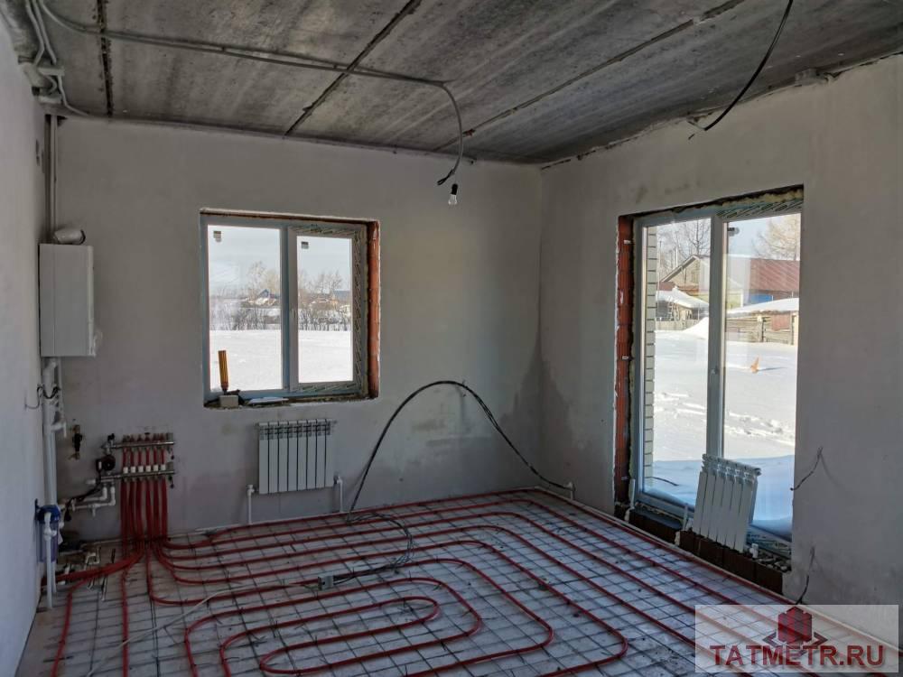 Продажа / Дома и коттеджи, село Столбище, Заболотная, 5 600 000 Новый коттедж мансардного типа 115 кв.м. на 4 сотках земли в с Столбище Лаишевского района. ПЛАНИРОВКА: 1 этаж:... - 10
