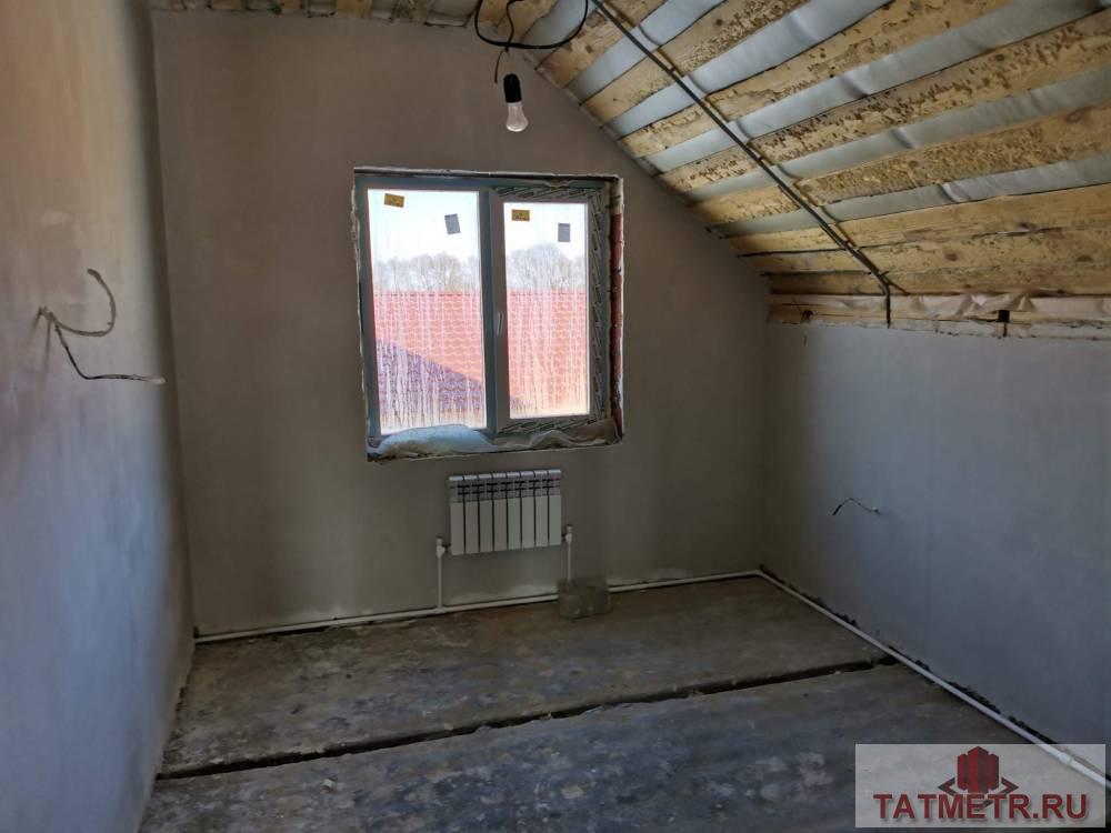 Продажа / Дома и коттеджи, село Столбище, Заболотная, 5 600 000 Новый коттедж мансардного типа 115 кв.м. на 4 сотках земли в с Столбище Лаишевского района. ПЛАНИРОВКА: 1 этаж:... - 13