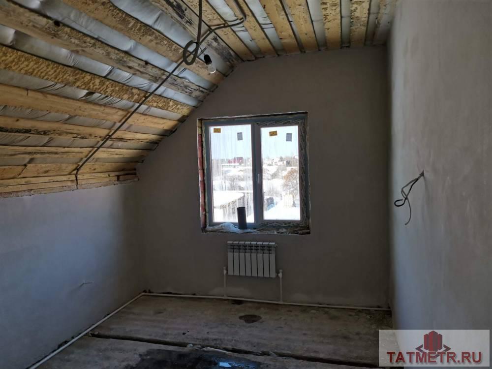 Продажа / Дома и коттеджи, село Столбище, Заболотная, 5 600 000 Новый коттедж мансардного типа 115 кв.м. на 4 сотках земли в с Столбище Лаишевского района. ПЛАНИРОВКА: 1 этаж:... - 14