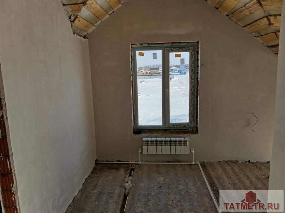 Продажа / Дома и коттеджи, село Столбище, Заболотная, 5 600 000 Новый коттедж мансардного типа 115 кв.м. на 4 сотках земли в с Столбище Лаишевского района. ПЛАНИРОВКА: 1 этаж:... - 16