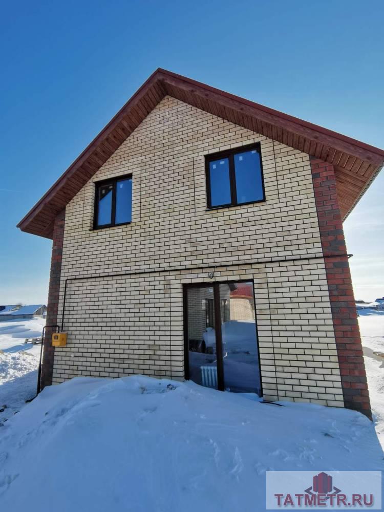 Продажа / Дома и коттеджи, село Столбище, Заболотная, 5 600 000 Новый коттедж мансардного типа 115 кв.м. на 4 сотках земли в с Столбище Лаишевского района. ПЛАНИРОВКА: 1 этаж:... - 2