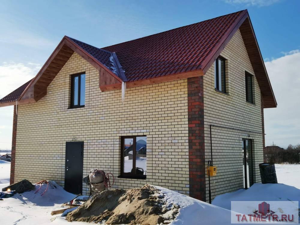 Продажа / Дома и коттеджи, село Столбище, Заболотная, 5 600 000 Новый коттедж мансардного типа 115 кв.м. на 4 сотках земли в с Столбище Лаишевского района. ПЛАНИРОВКА: 1 этаж:... - 3