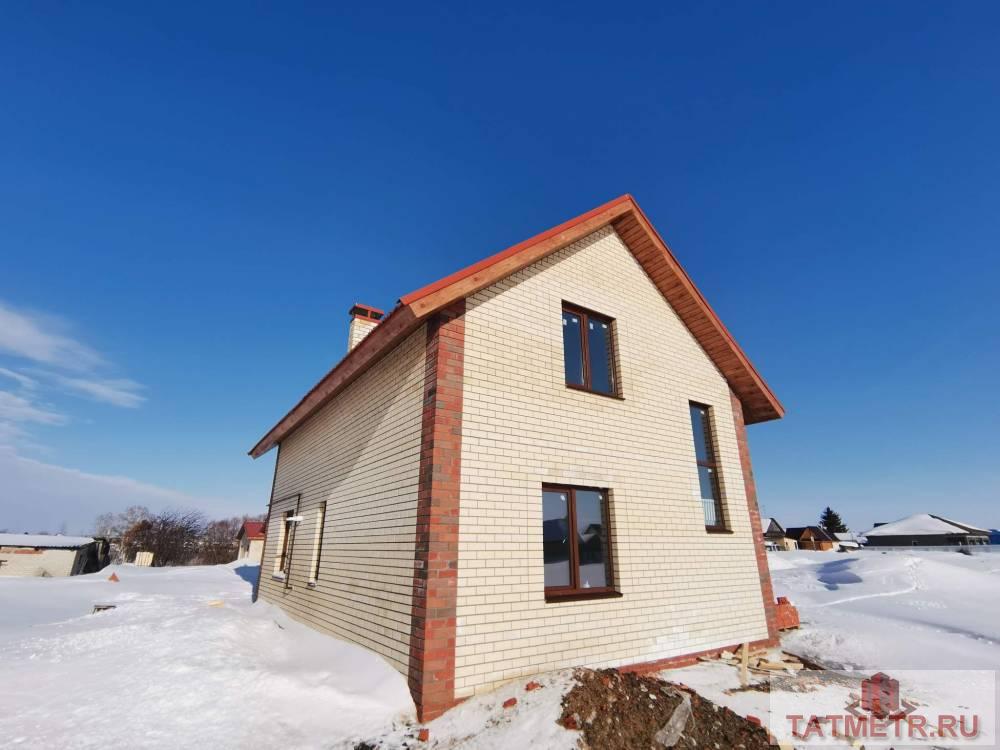 Продажа / Дома и коттеджи, село Столбище, Заболотная, 5 600 000 Новый коттедж мансардного типа 115 кв.м. на 4 сотках земли в с Столбище Лаишевского района. ПЛАНИРОВКА: 1 этаж:... - 4