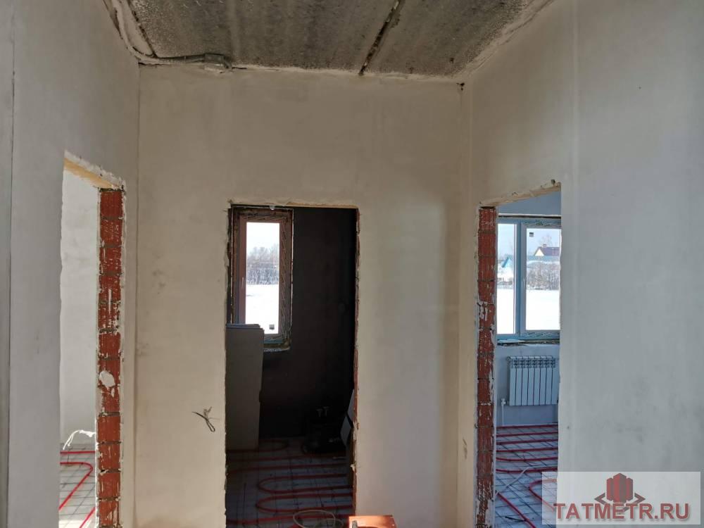 Продажа / Дома и коттеджи, село Столбище, Заболотная, 5 600 000 Новый коттедж мансардного типа 115 кв.м. на 4 сотках земли в с Столбище Лаишевского района. ПЛАНИРОВКА: 1 этаж:... - 5