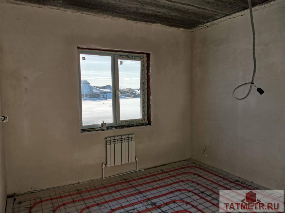 Продажа / Дома и коттеджи, село Столбище, Заболотная, 5 600 000 Новый коттедж мансардного типа 115 кв.м. на 4 сотках земли в с Столбище Лаишевского района. ПЛАНИРОВКА: 1 этаж:... - 7