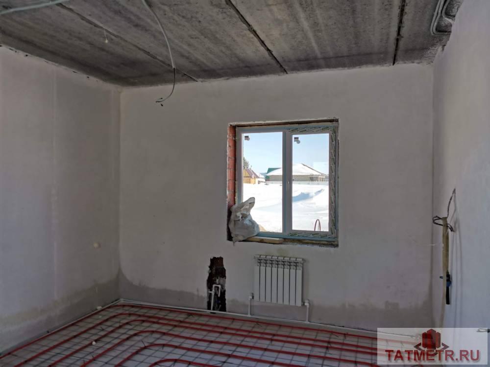 Продажа / Дома и коттеджи, село Столбище, Заболотная, 5 600 000 Новый коттедж мансардного типа 115 кв.м. на 4 сотках земли в с Столбище Лаишевского района. ПЛАНИРОВКА: 1 этаж:... - 9