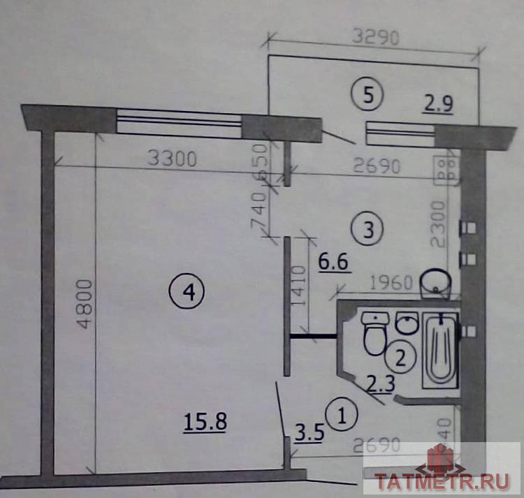 Продажа / Квартиры, Казань, Карбышева, 3 850 000 Продается 1-комн. квартира, площадью 31.1 кв.м в 3 мин. транспортом от м.Горки, район Приволжский. Жилая площадь...